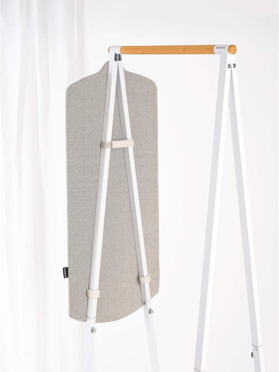 Brabantia - Linn Steam Board - Removable Steamer Accessory for Linn Rack - Heat Resistant Surface - Easier Steaming with Handheld Steamers - Space Saving - Home Accessory - 38 Inches - Gray image number 5