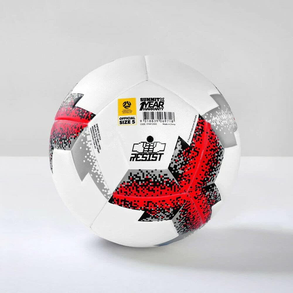 Summit Football Australia Resist Soccer Ball, Size 5 image number 2