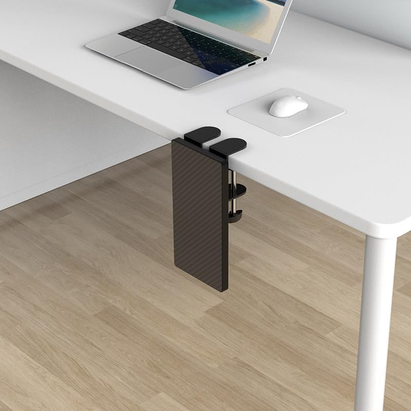 Computer Arm Rest for Desk, Suitable for Office Desks, Sturdy Mouse Arm Support, Computer Desk Extender, Suitable for Home and Office (Black, One Size) image number 2