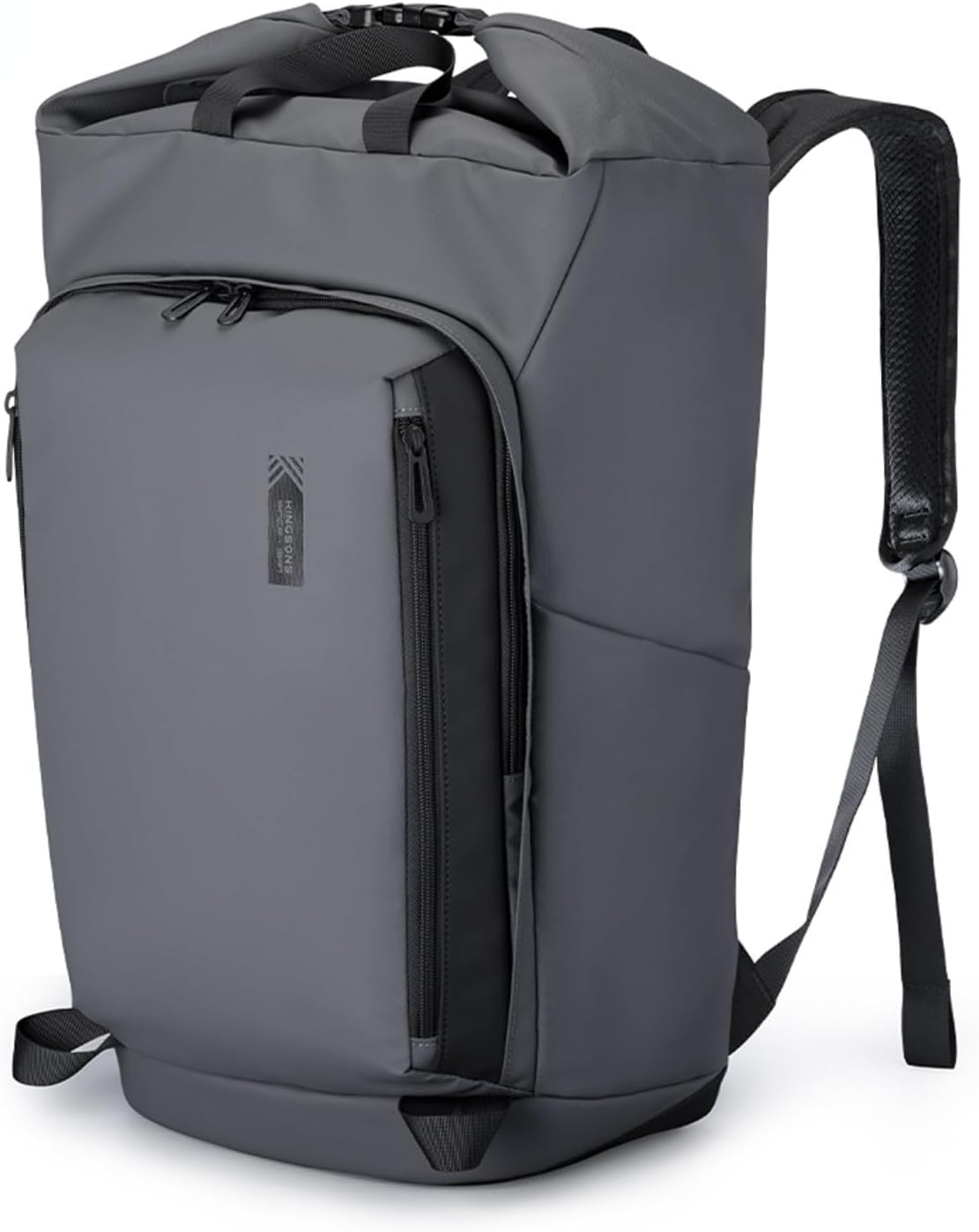 KINGSONS Laptop Bag Travel Backpack - Waterproof Laptop Backpack with USB Charging Port, anti Theft Backpack for Women, Casual Daypack for Business - Fg6319W-Black image number 3