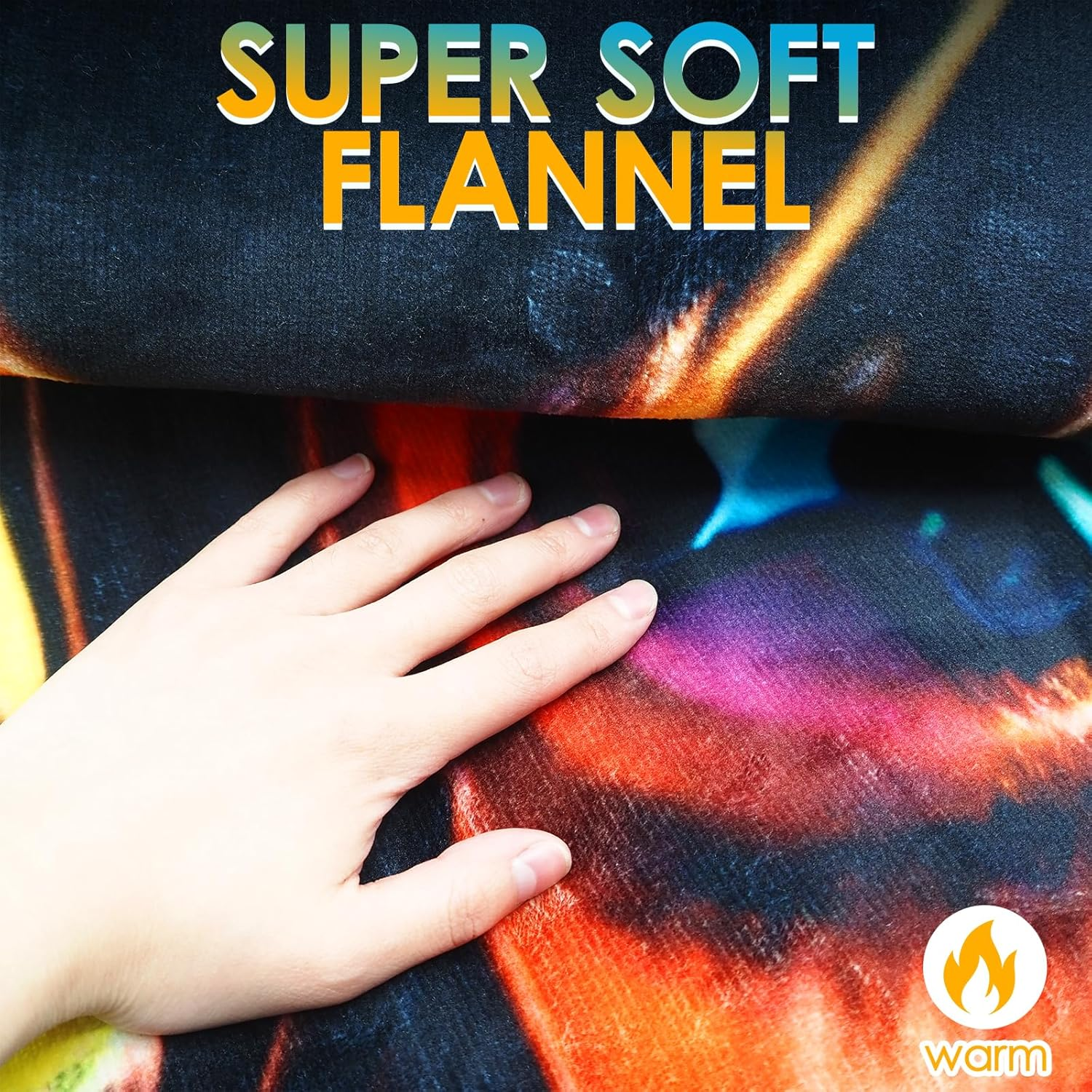 Gaming Rug Plush Playmat for Boy Room, Non-Slip 3D Gamer Flannel Play Mat Carpet, 160X120Cm Activity Area Rugs for Playroom,Livinroom, Bedroom Floor Mat Decor