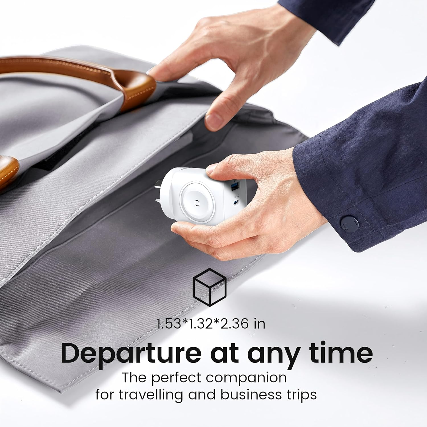 TOPADRE for Apple Watch Charger with 20W USB C Charger, 3 in 1 PD Fast Charging Wall Iphone Charger for Iwatch Charger Ultra/10/9/8/7/6/Se, Iphone 16/15/15/14 Pro Max, Ipad Pro/Air, White image number 5