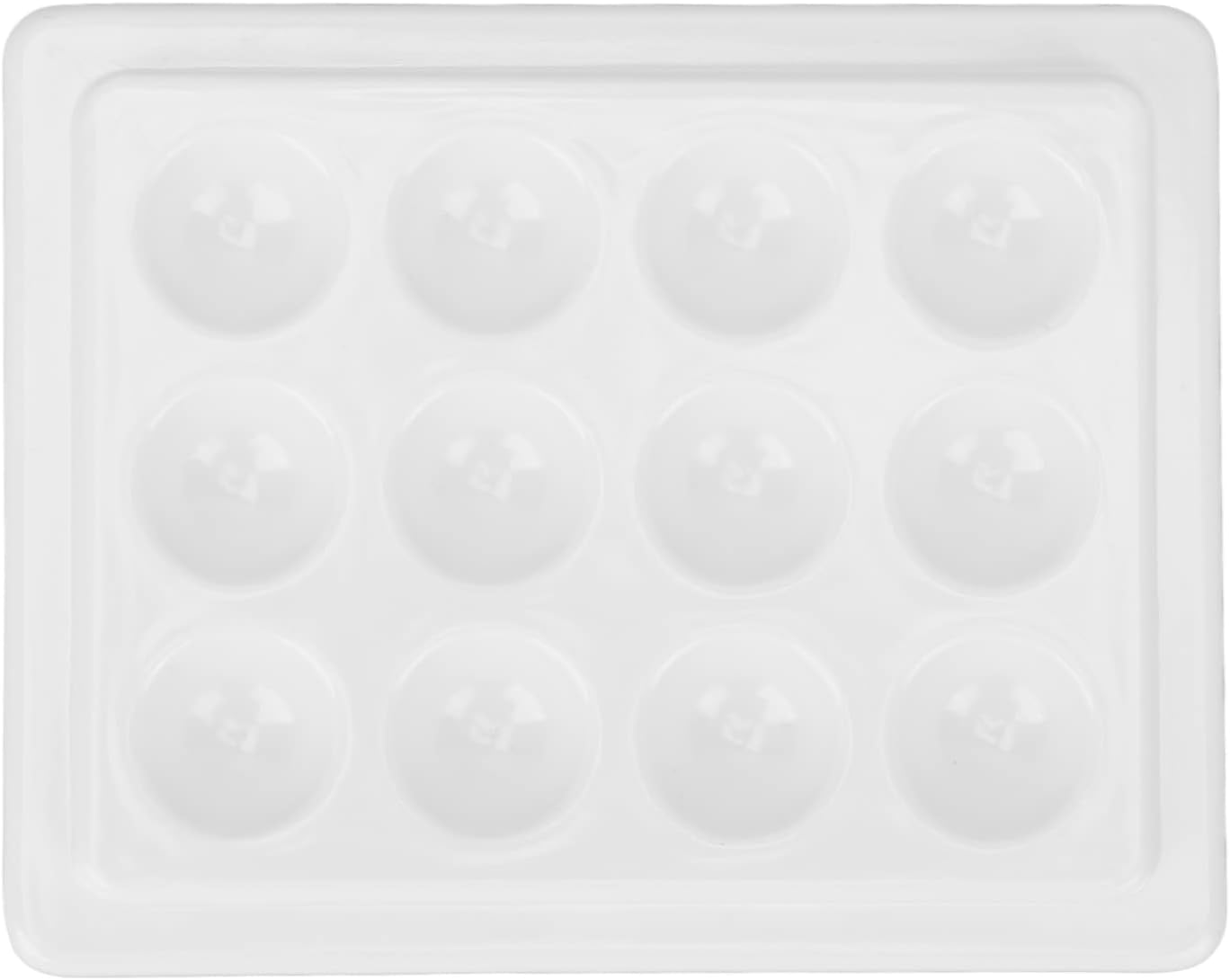 Porcelain Paint Palette Reusable Ceramic Palette with Lid for Crafts and Painting Projects image number 2