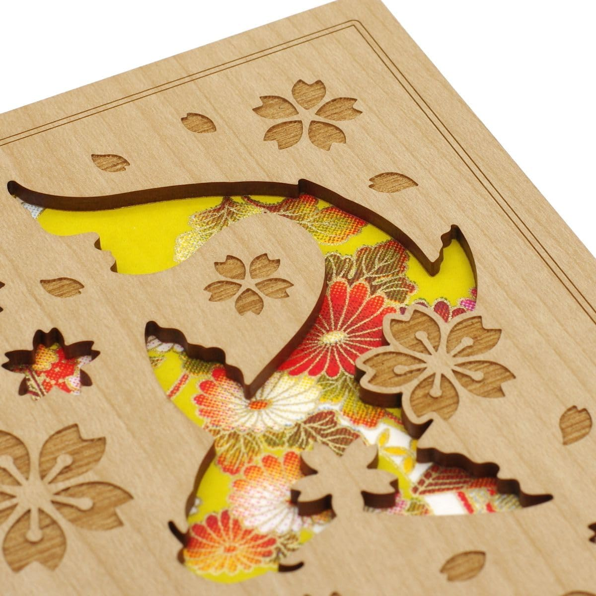 Laser Processing Wooden Cover Goshuin Book [Chiyo Carp] Clean 23112CKO image number 3
