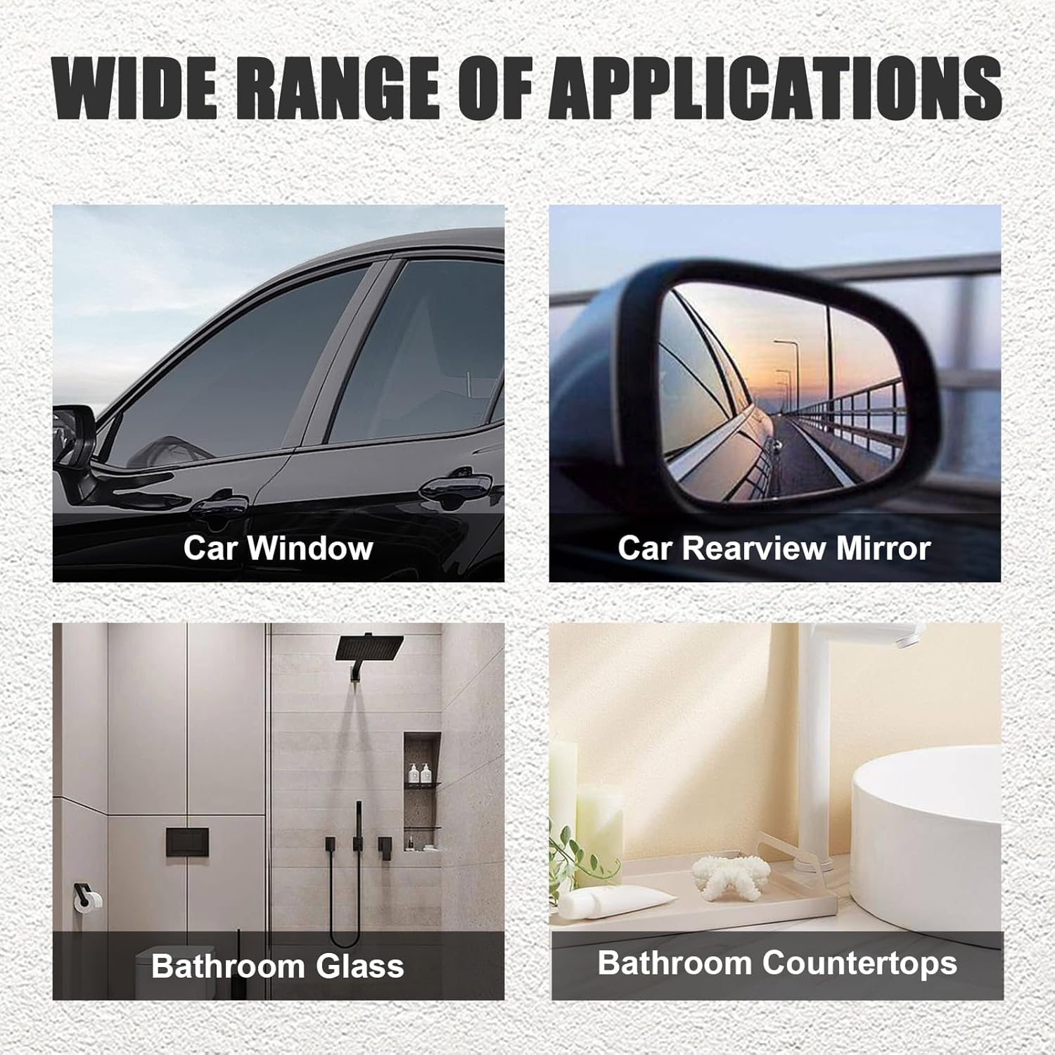 Ziciner Small Silicone Window Squeegee, Car Windshield Water Blade Squeegee, Multifunctional Auto Squeegee with 5.9 Inch Blade and Non-Slip Handle for Car Window, Mirror, Home Cleaning (Blue) - Light Green image number 3