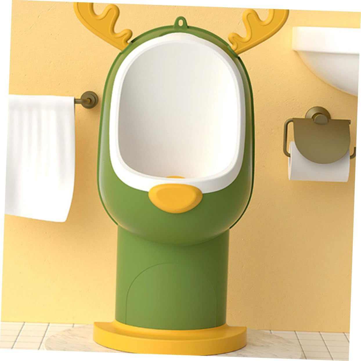 1Pc Boys Pee Trainer Wall-Mounted Cartoon Urinal for Potty Training Height Options Material Easy Drainage for Toddlers image number 3