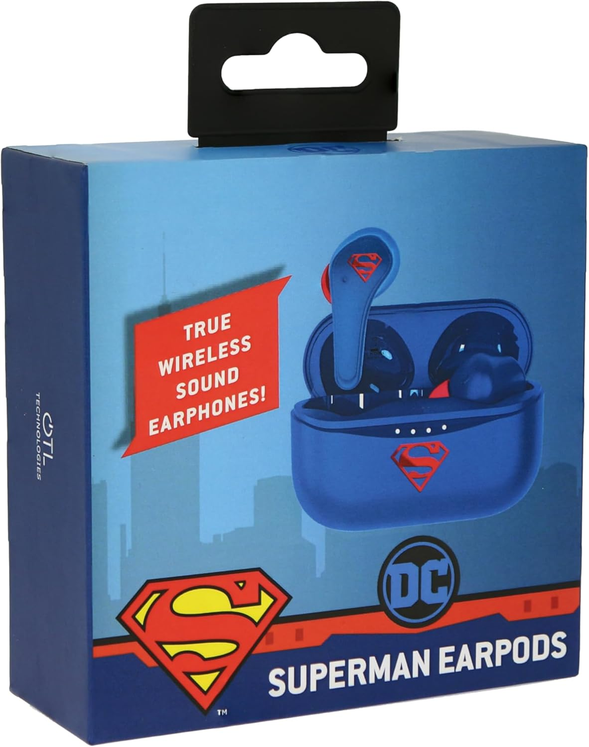 OTL Comics Superman TWS Wireless Earpods image number 2