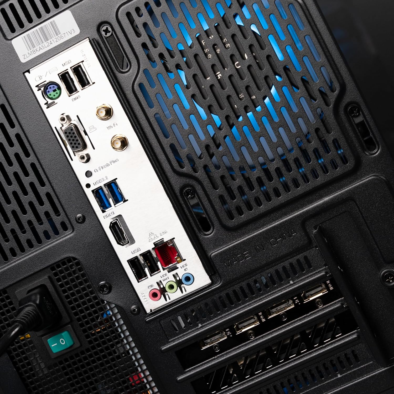 Aftershock Zeal M Gaming PC | AMD Ryzen 5 7500F | RX 7800XT | 16GB DDR5 RAM | Gigabyte B650M | 1TB Gen4 SSD | 850W PSU | Windows 11 image number 3