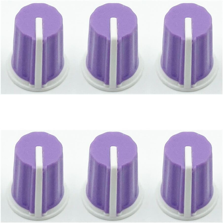 HUMARH 6-Pack EQ Rotary Knob for Pioneer DJM-700 750 800 850 900 2000 900NXS2 900SRT 900Nexus 2000Nexus Etc, Pioneer Digital Controller XDJ-RX DDJ-RZ DDJ-SZ DDJ-SZ2 Etc, DAA1176 DAA1305. (White) - Blue image number 3