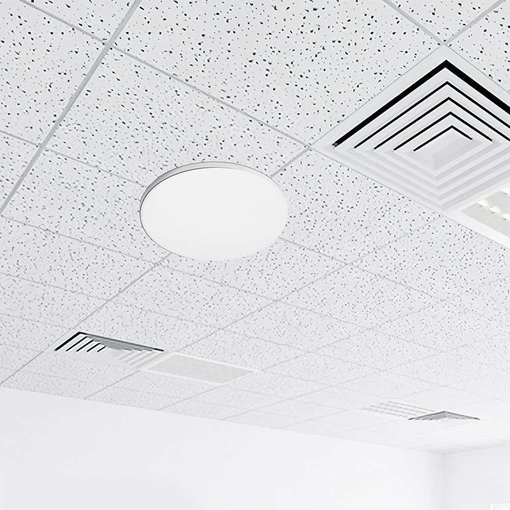 Veemoon Diffuser: Circular Acrylic Light Cover 39.5Cm/15.52" Diameter - White Lighting Panel - DIY Replacement Lampshades for Led Fixtures image number 1