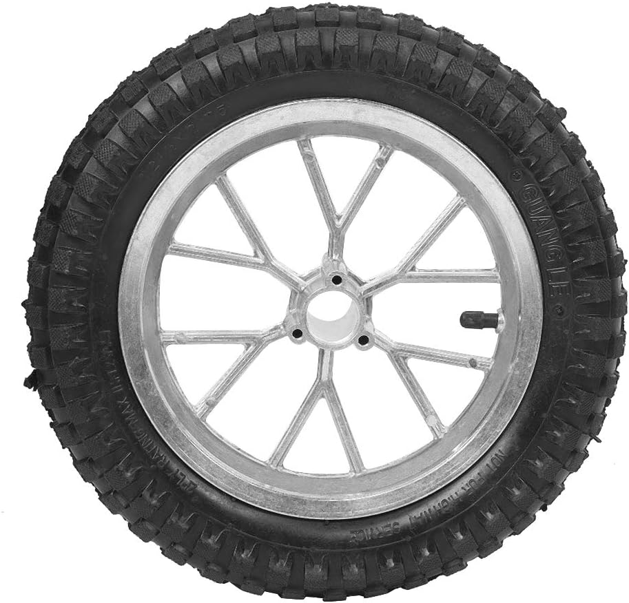 Pitbike Tyres, 12 Inches, Motorcycle Tyres, Powersports Wheel and Tyre Products, 12.5 X 2.75 Inch Motorcycle Front Wheel with Rim, Suitable for Coolster 49 Cc 2-Taini Dirt Bike image number 5