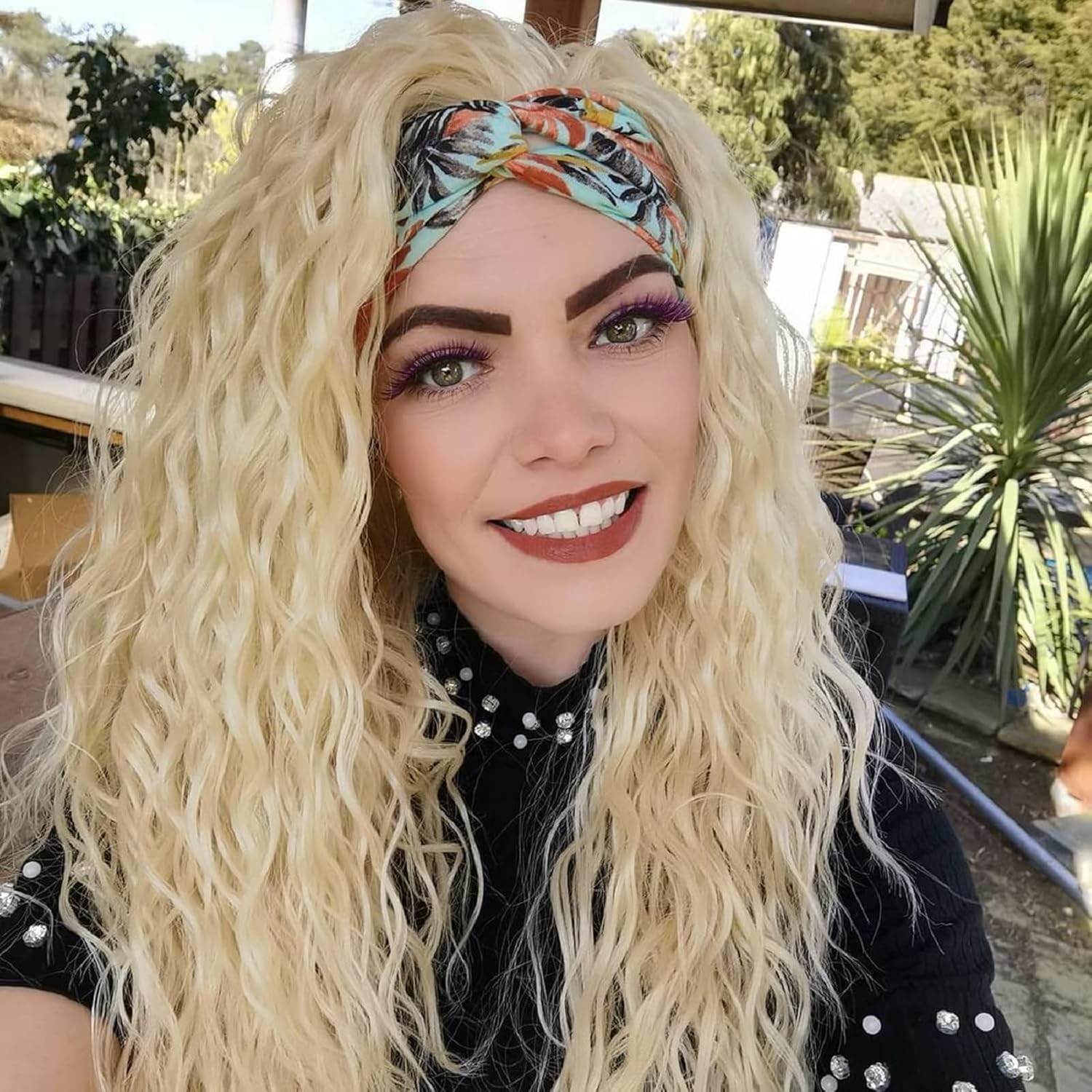 6 Pieces Headbands for Women, Wide Boho Headscarves, Non-Slip Bandanas, Hair Bands, Elastic Hair Accessories, Knotted Turbans Head Wrap Adults (14 Multicolours) image number 3