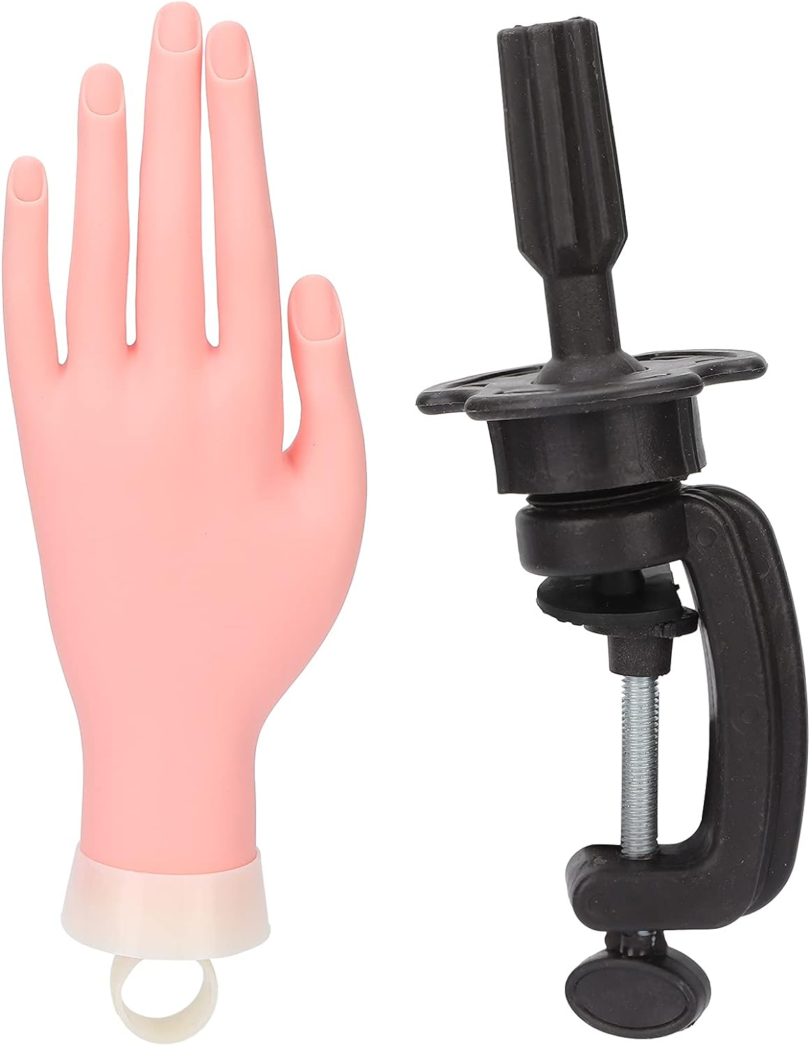 Realistic Mannequin Hands Reusable Nail Art Hand for Nail Art Practice at Home or Salon image number 3