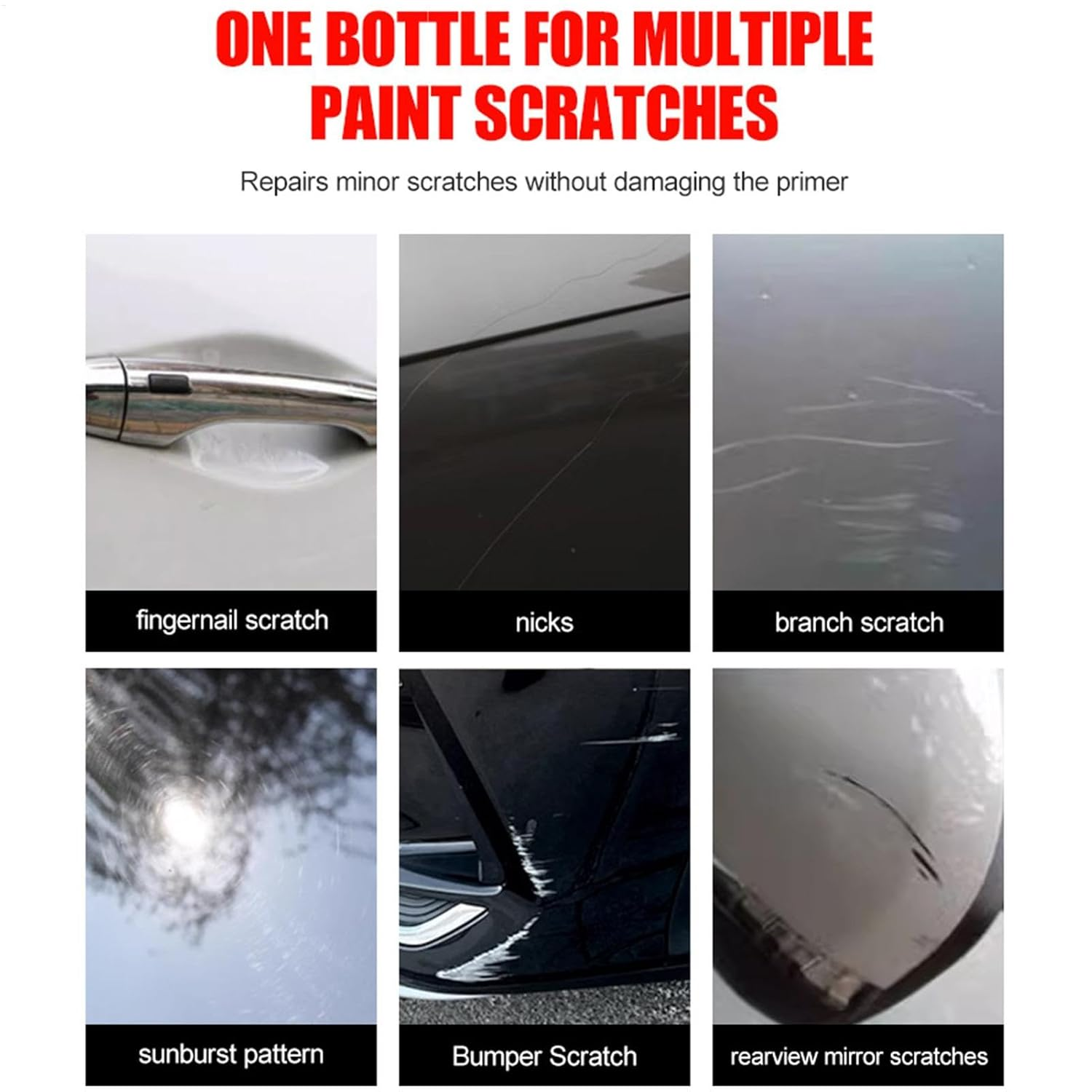 Car Scratch Remover | 50Ml Vehicles Paint Repair Paste | Car Scratch Restoration Cream for Auto, RV, Truck, Sedan, Vehicles image number 2