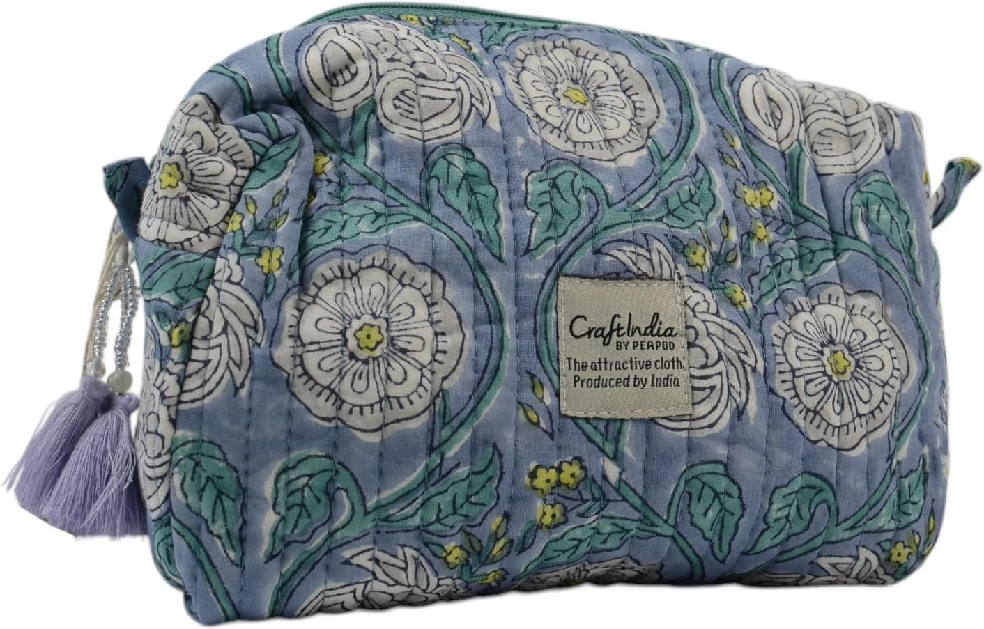 Friends Hill Gusseted Pouch, Shurity, Blue image number 2