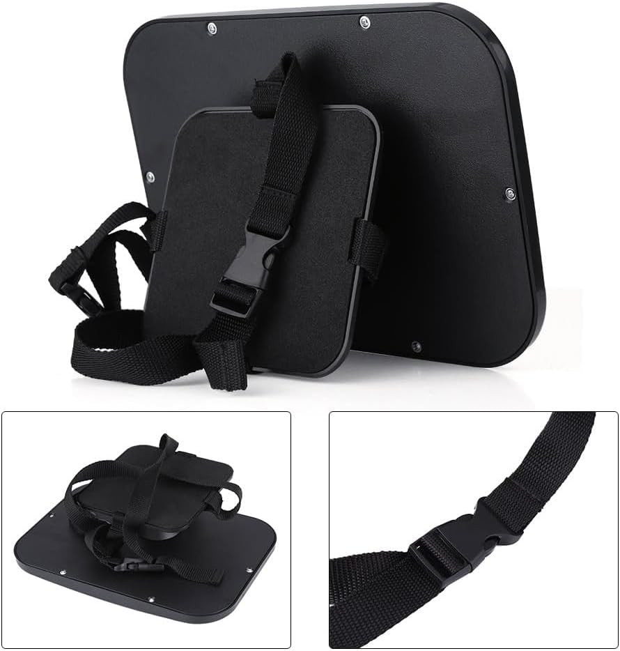 XL Baby Car Mirror &ndash; 30X19Cm Rear-Facing View &ndash; Shatterproof, Wide Angle, Easy-Install &ndash; Infant Safety Mirror for Back Seat image number 5