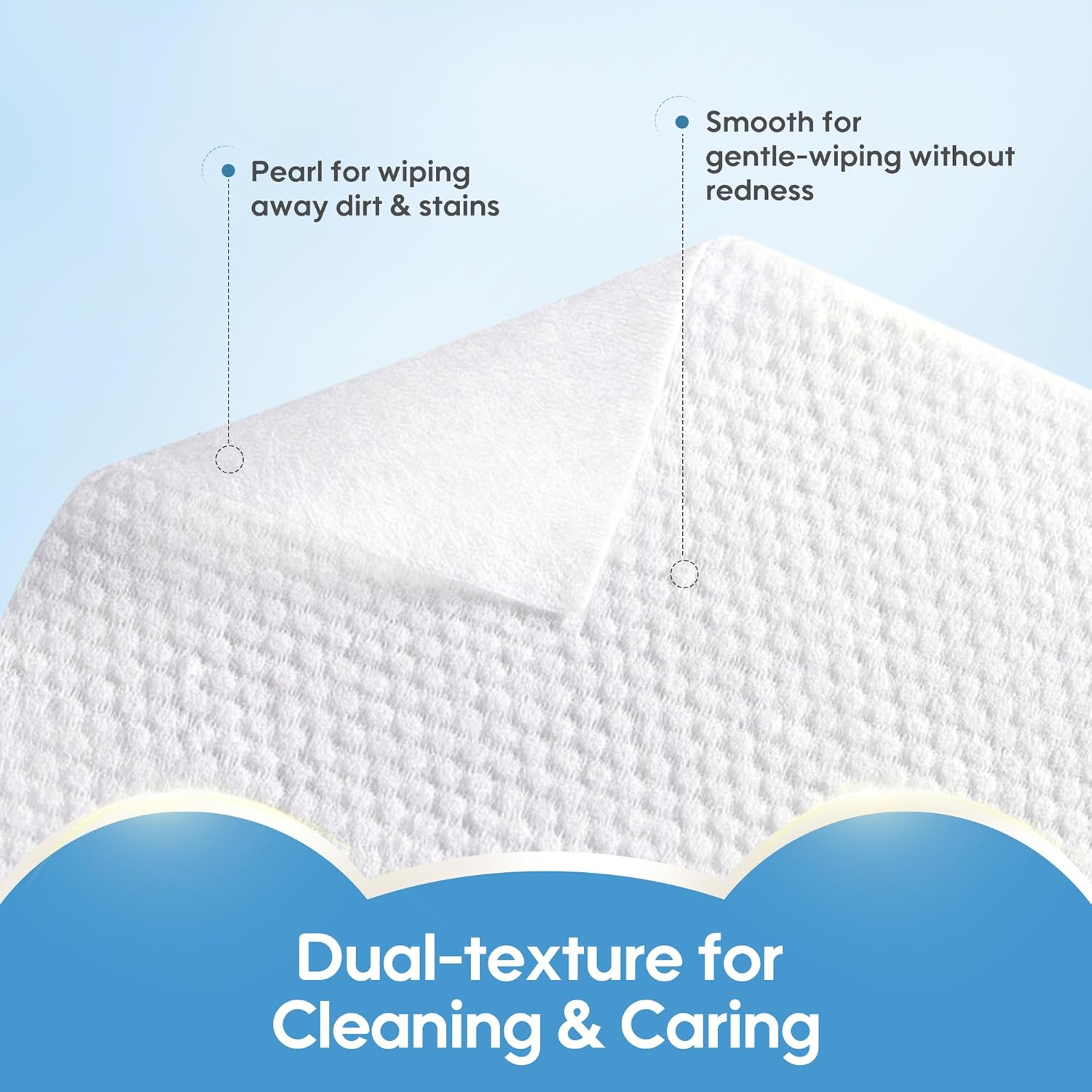 AIWIBI Baby Wipes 99.91% Purified Water, Hypoallergenic for Sensitive Skin, Unscented, Fragrance Free, Newborn Essentials Wet Wipes (720 Count (Pack of 12)) image number 5