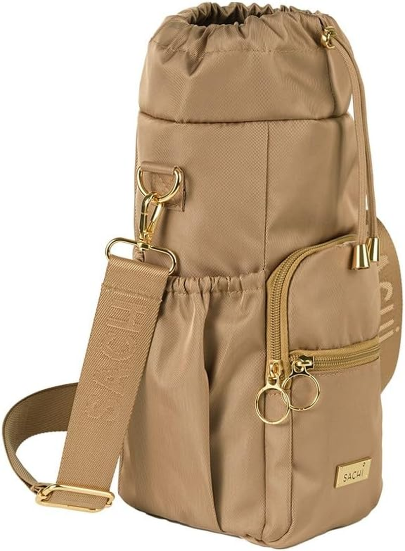 Sachi Crossbody Insulated Bottle Bag - Latte image number 4