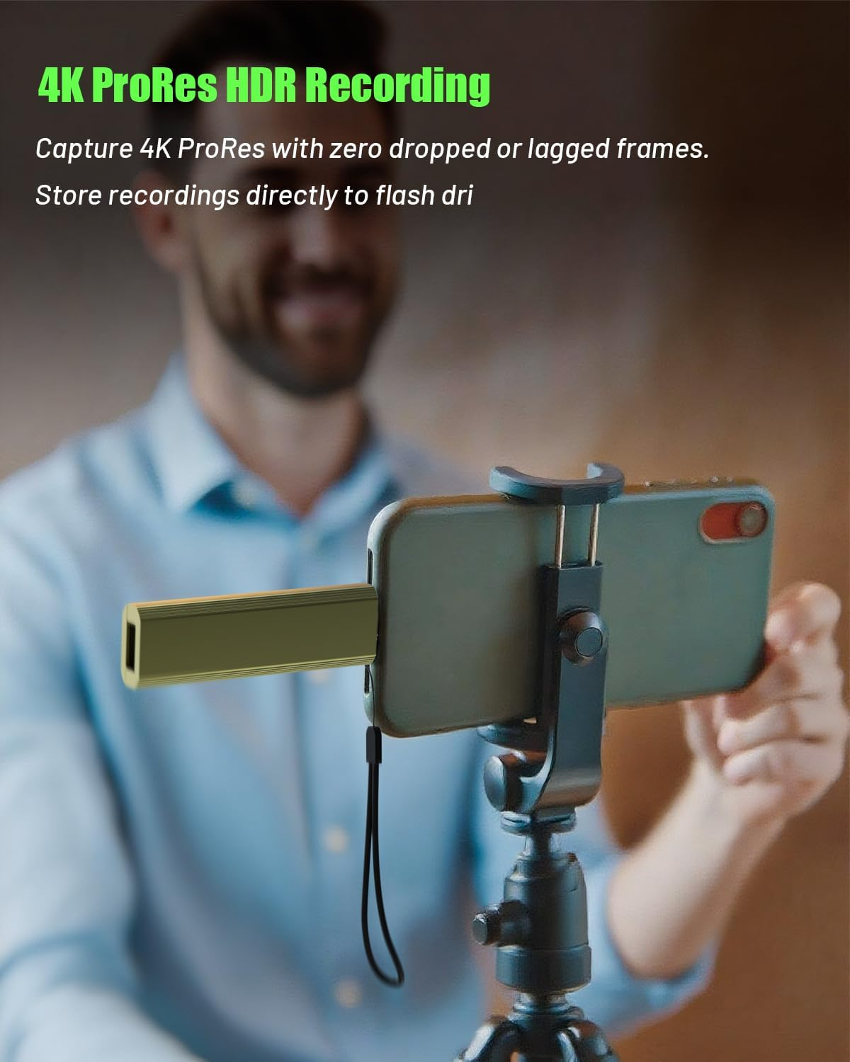 2TB Portable SSD, USB 3.2 Gen 2 External Solid State Drive, up to 1100Mb/S, Dual USB-C & USB-A Ports, Push-Pull Design, Compatible with Iphone 15/16, Android, Mac, Windows, Laptop