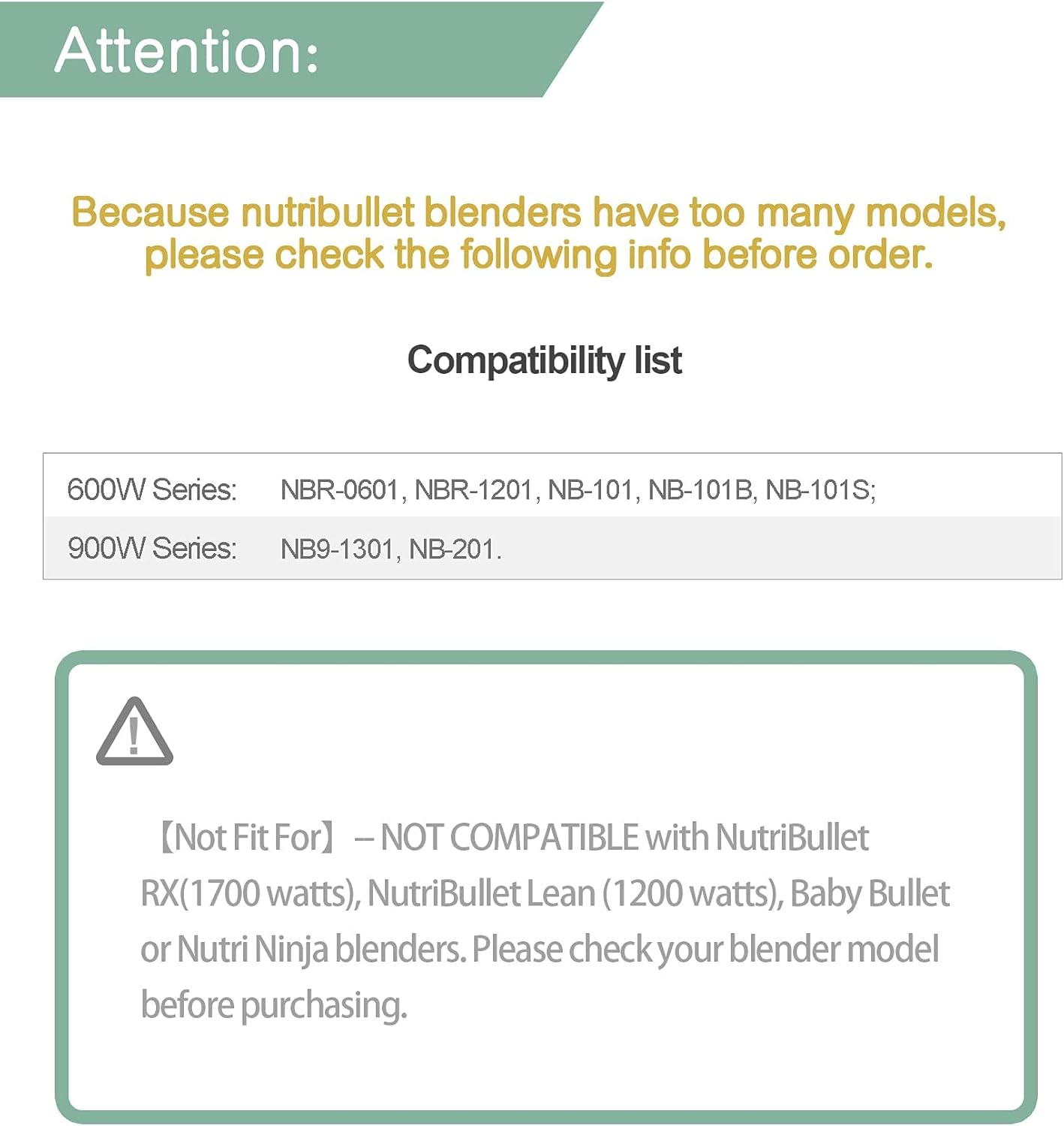 JANADIO 2Set Blender Cups 24Oz/32Oz Cups with Flip-Top To-Go-Lids Fit for Nutribullet Blender 600W Pro 900W Nutribullet Replacement Parts (32Oz) image number 5