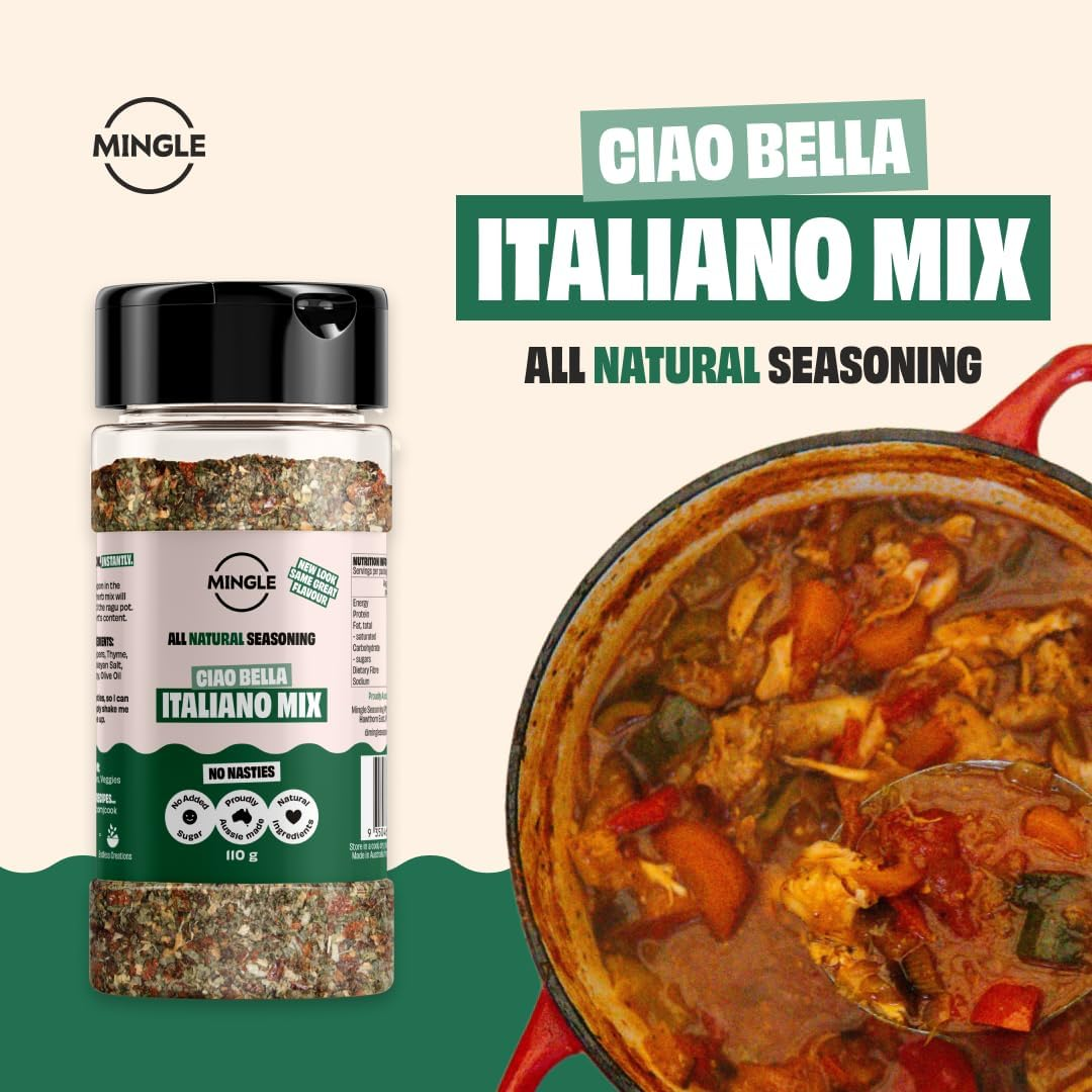 Mingle Seasoning No Nasties Mambo Italiano Mix Seasoning
