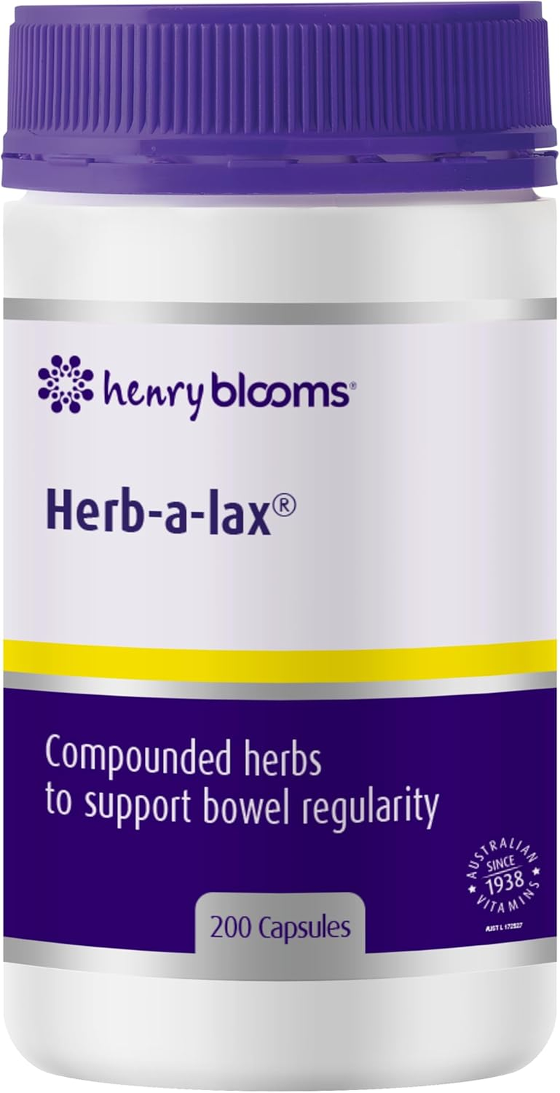 Henry Blooms Herb-A-Lax 200 Capsules image number 1