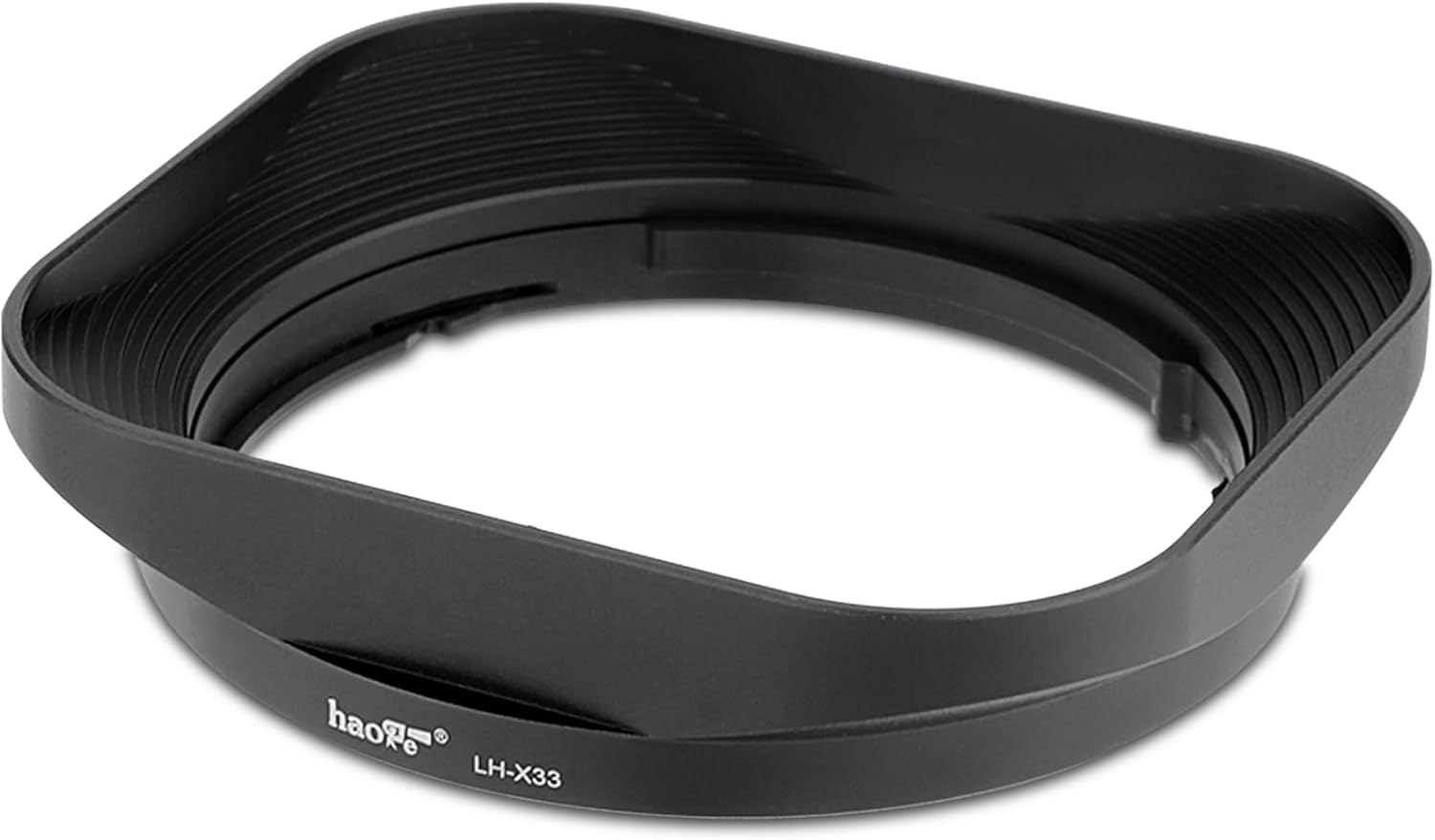 Haoge Metal Square Lens Hood for Fujifilm Xf16-50Mmf2.8-4.8 R LM WR, Xf33Mm F1.4 R WR Lens, Fuji XF 33Mm F/1.4 R LM WR Bayonet Hood Shade LH-X33 image number 1