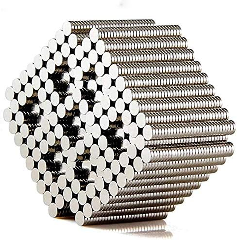 150Pieces - Circular Refrigerator Patch, Mini Refrigerator Patch, Suitable for Crafts, Whiteboard, DIY Projects, Office (6X1Mm)