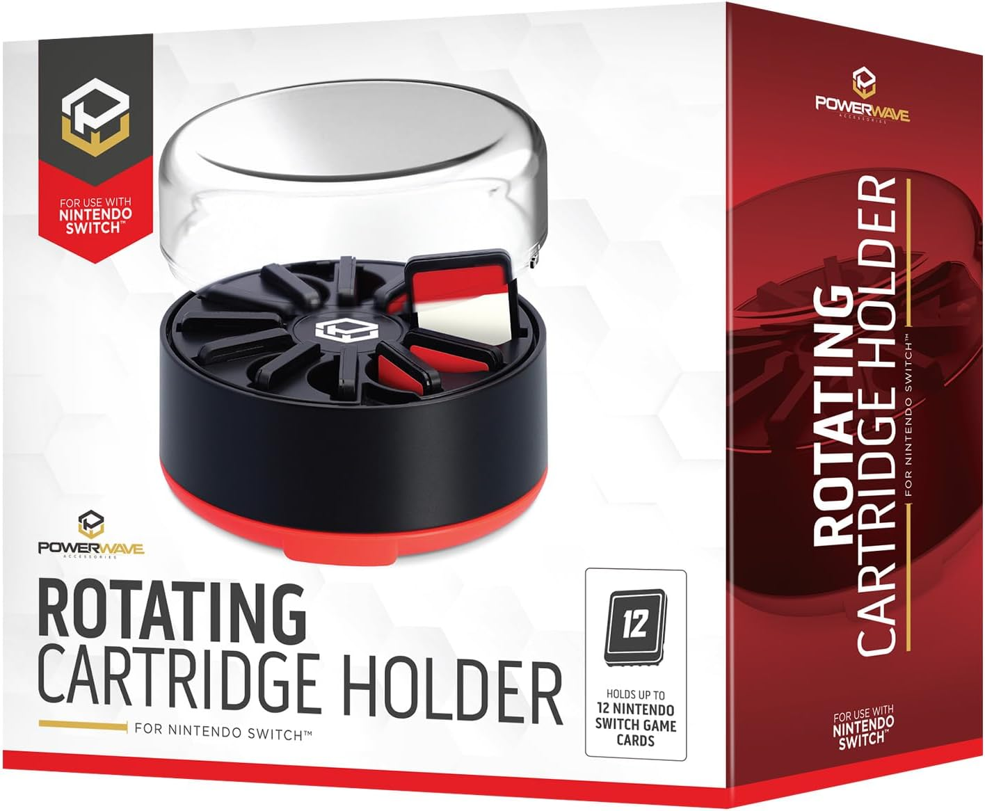 Powerwave Rotating Cartridge Holder for Nintendo Switch image number 3