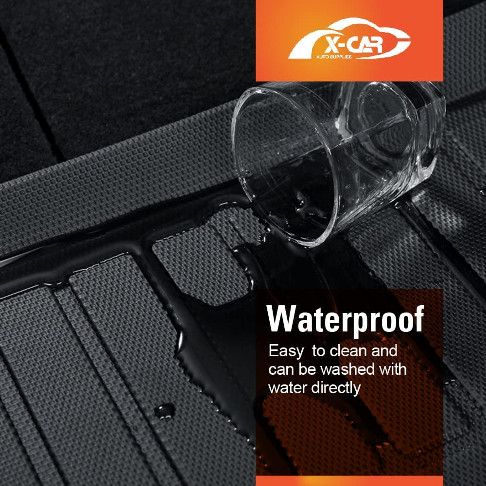 X-CAR 3D Floor Mats for Suzuki Jimny XL 5-Door Auto Transmission 2023-2025 Heavy Duty TPE Carpet Liners image number 3