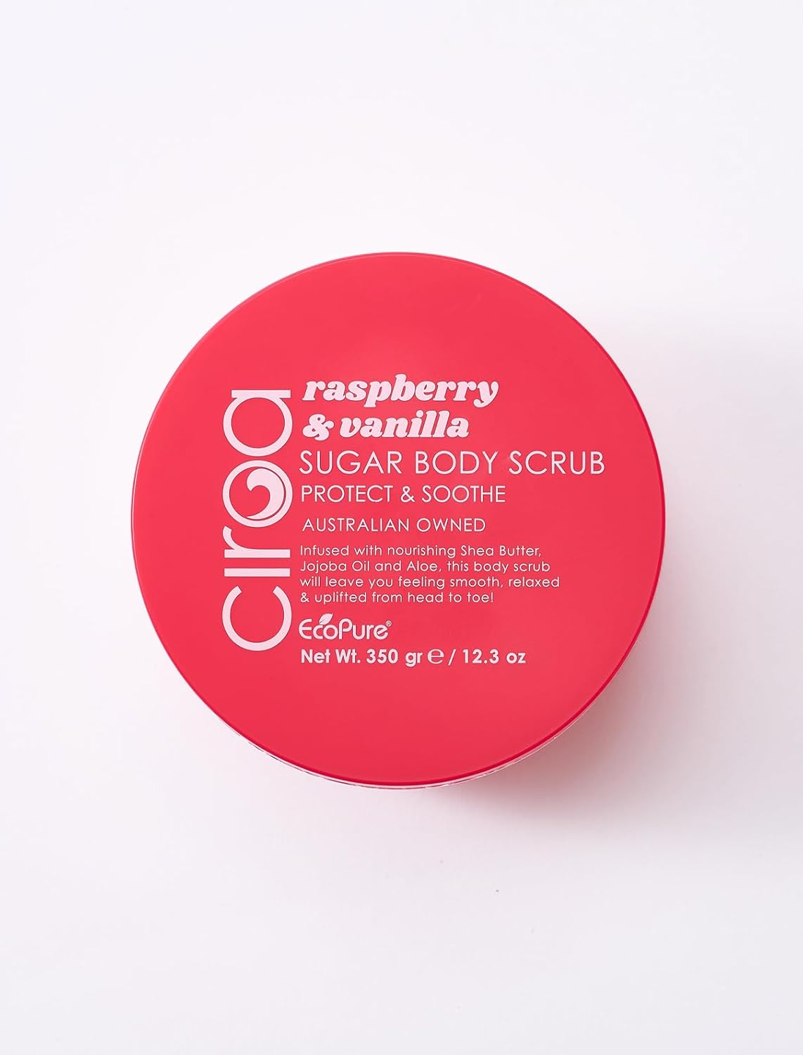Raspberry & Vanilla Body Scrub 350G | with Shea Butter & Jojoba Oil | Gently Buffs, Soothes & Protects | Reveals Smooth, Soft & Glowing Skin | Vegan image number 2