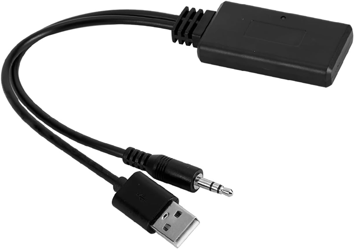 Car Bluetooth-Compatible Radio AUX Cable Adapter Accessories Suitable for BMW E90 E91 E92 image number 1