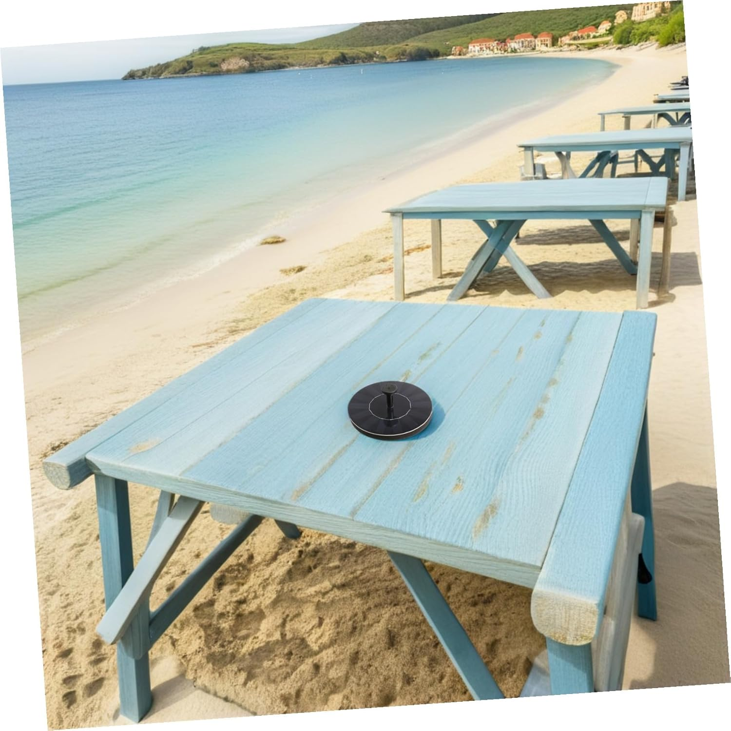 COHEALI Solar Powered Floating Water Fountain Pump for Small Ponds and Bird Baths Automatic Daytime Activation Energy Efficient Outdoor Garden Decor Versatile Floating Solar Fountain image number 5