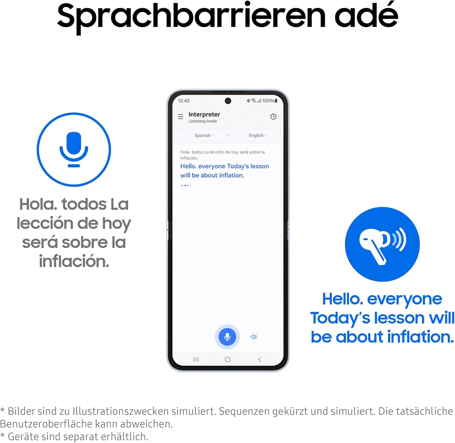 Samsung Galaxy Buds3 Wireless Bluetooth Headphones, Active Noise Cancelling (ANC), Adaptive Noise Cancelling, In-Ear Headphones with 360 Audio, Silver, Includes Anymode Clear Case image number 6