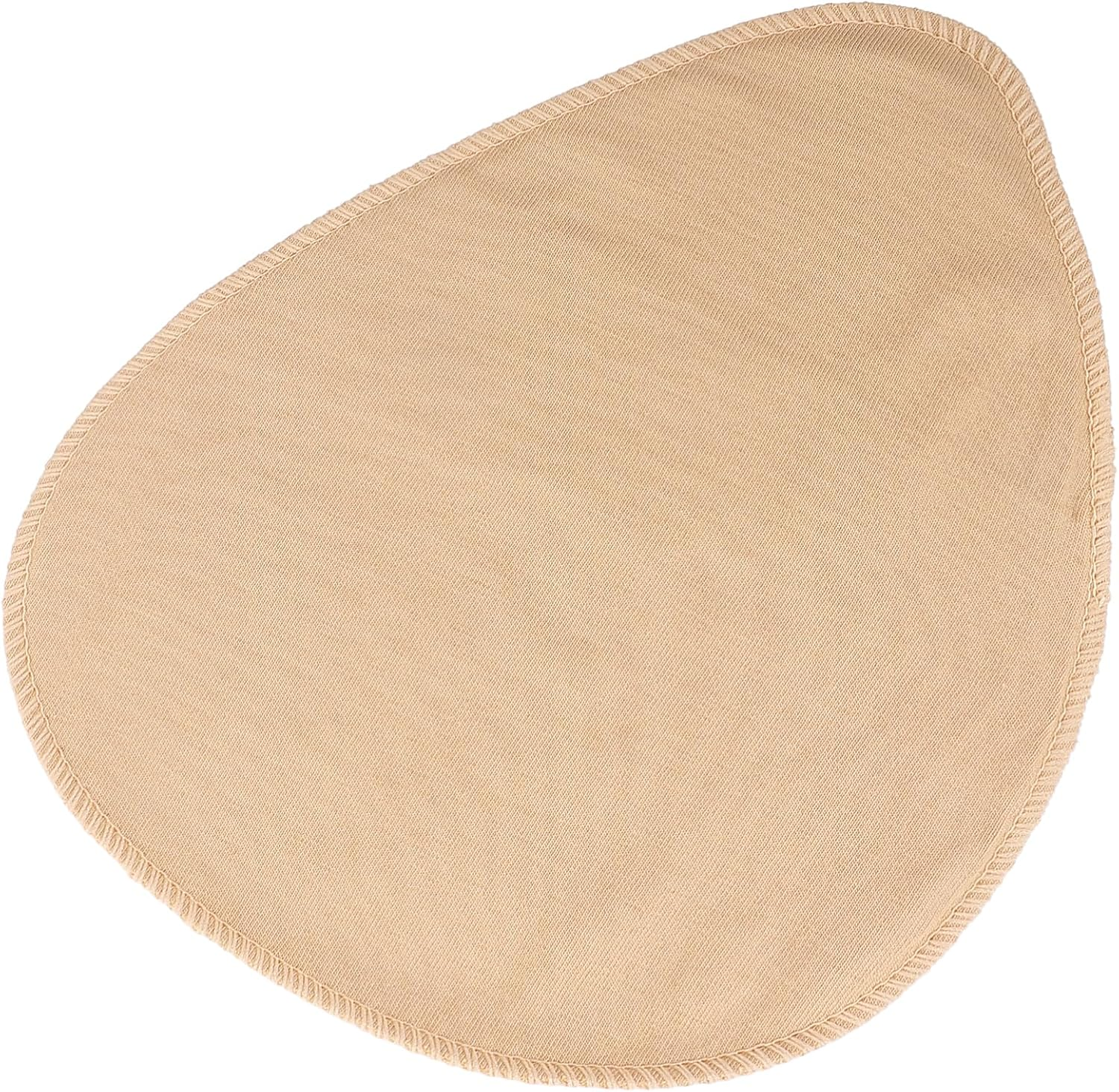 Bra Insert Sleeve Prosthesis Cover Cotton Protective Bra Pad Sleeve Skin Color L Size for Women Breast Form Protection in Everyday Wear image number 4