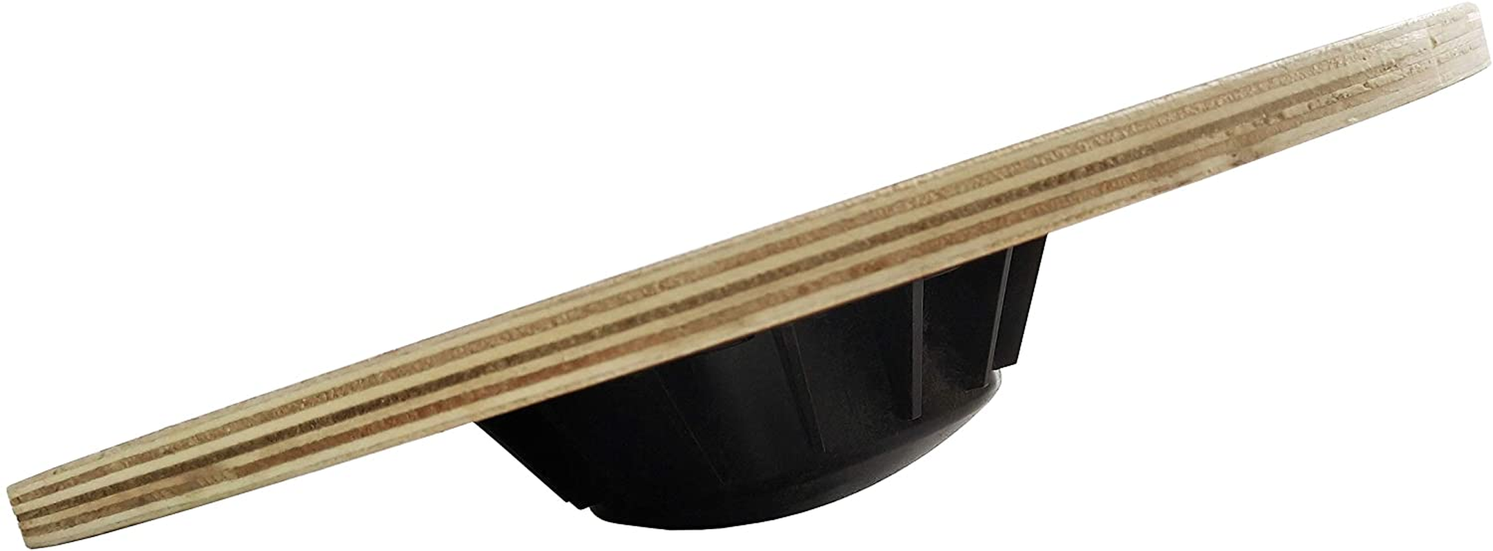 Balancefrom Non-Slip Wooden Wobble Balance Board Core Trainer 15.55-Inch Diameter with 360 Rotation for Stability Training image number 2