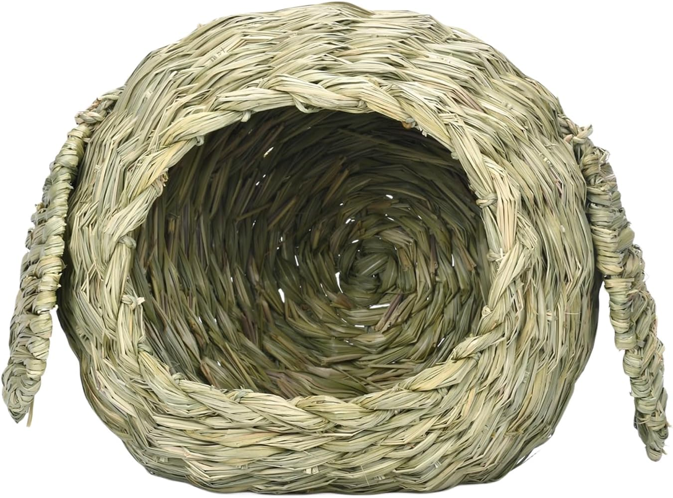 Grass House for Rabbits - Naturally Manufactured Animal Shelter, Comfortable Animals Hut Play Hideaway Bed Hay Mat Chew Toy for Bunny Guinea Pig Hamster Chinchilla image number 1