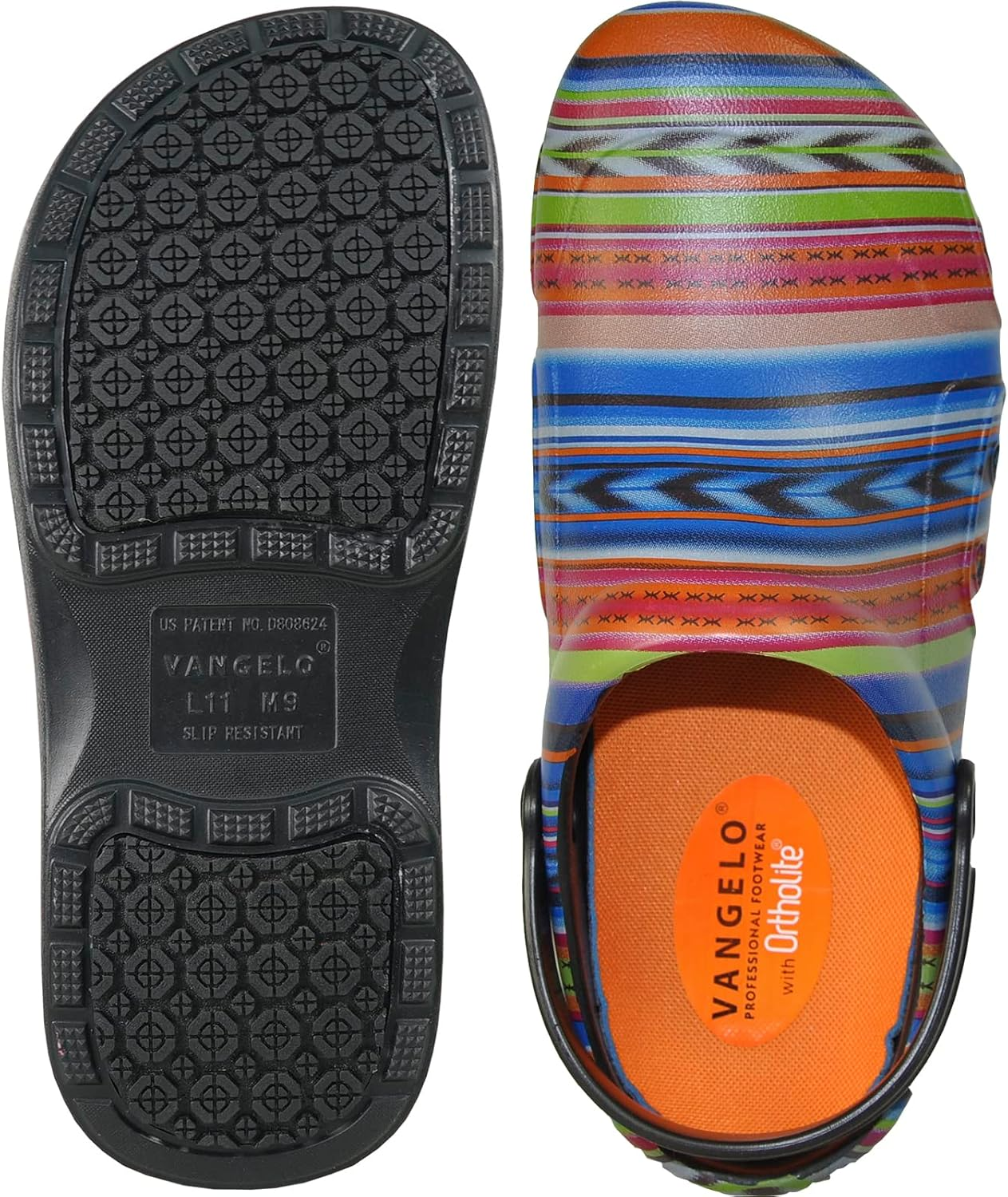 VANGELO Professional Slip Resistant Clog Unisex Work Shoe Chef Shoe Nurse Shoe Ritz image number 3