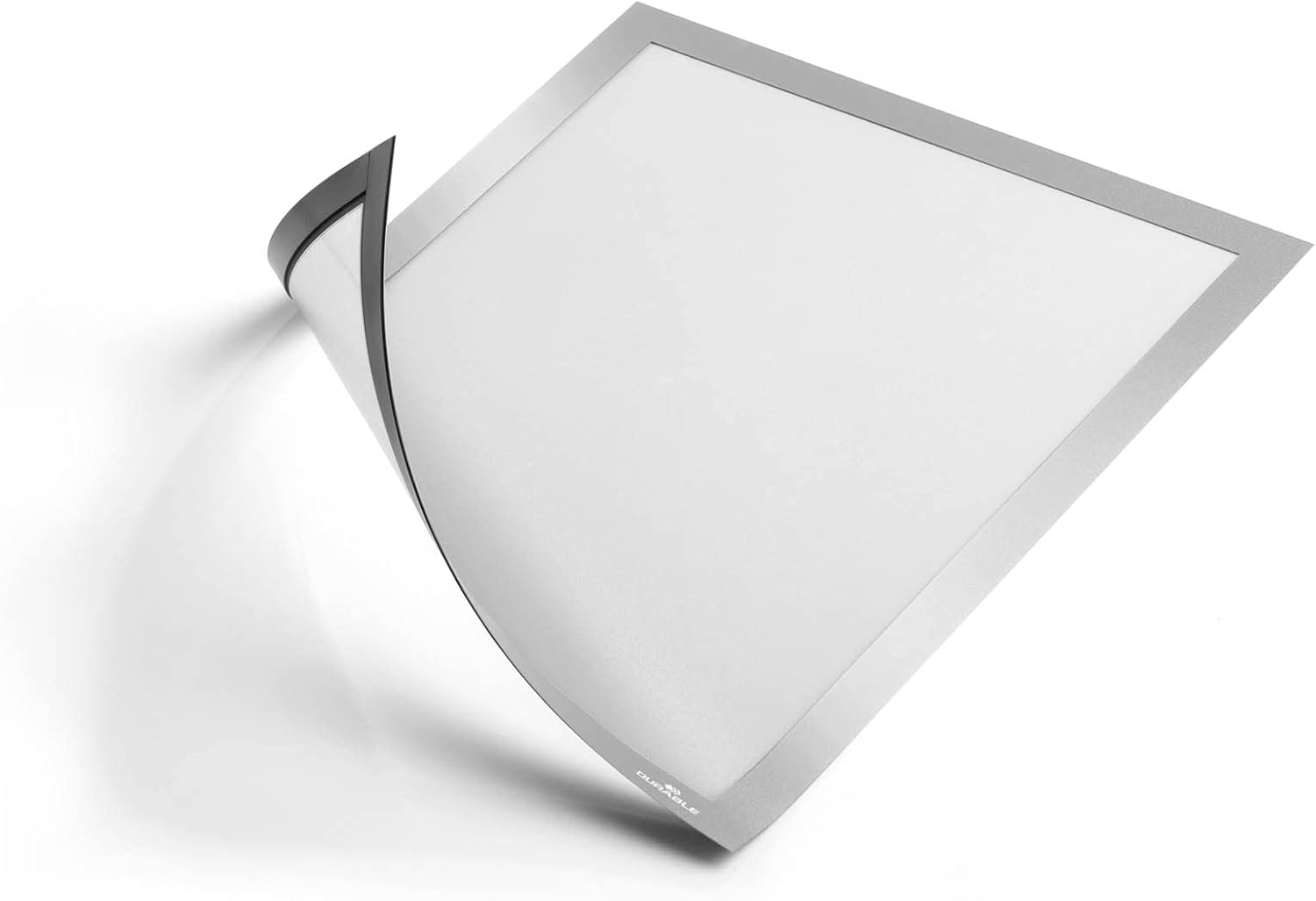 Durable Duraframe Magnetic Frame, A4, Silver (Pack of 5) image number 2