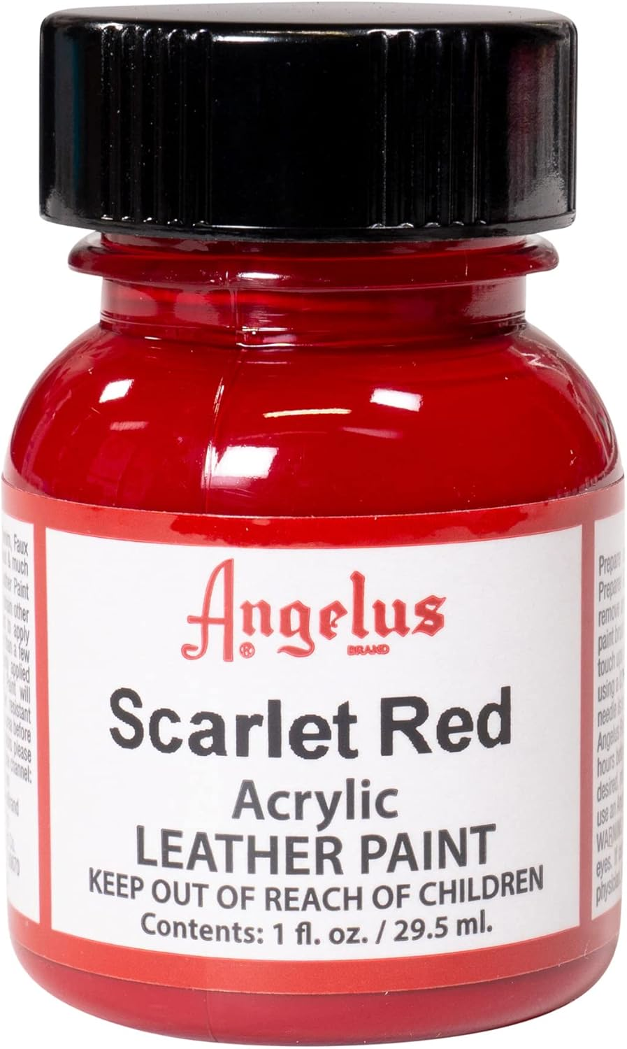 Angelus Leather Paint 30Ml Scarlet image number 1