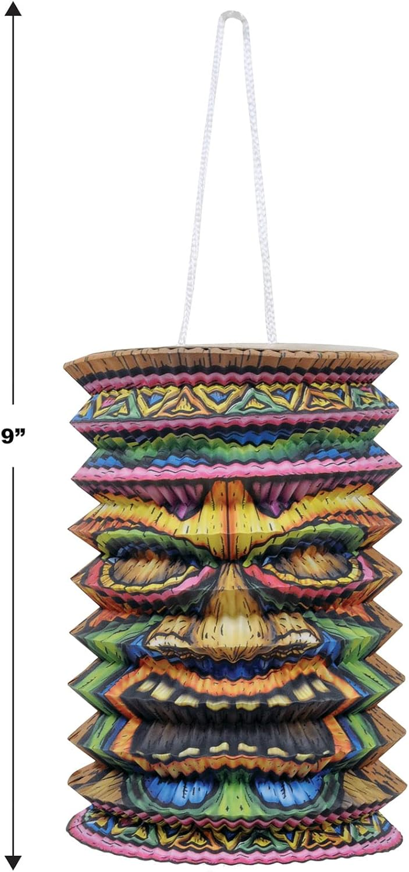 Tiki Paper Lanterns Pack of 2 image number 2