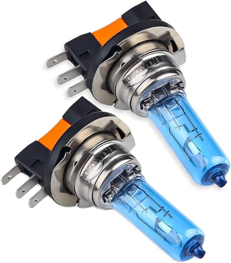 Ruiandsion H15 Halogen Light Bulbs, H15 12V 15/55W Xenon White Bulb Replacement Lamp, Pack of 2 image number 5