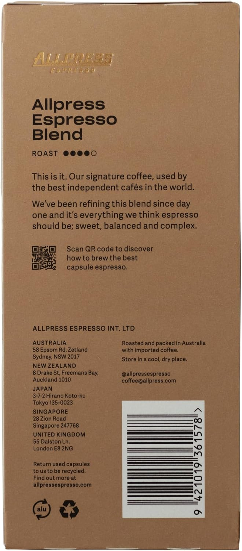 Allpress Espresso Blend (Pack of 60) image number 2