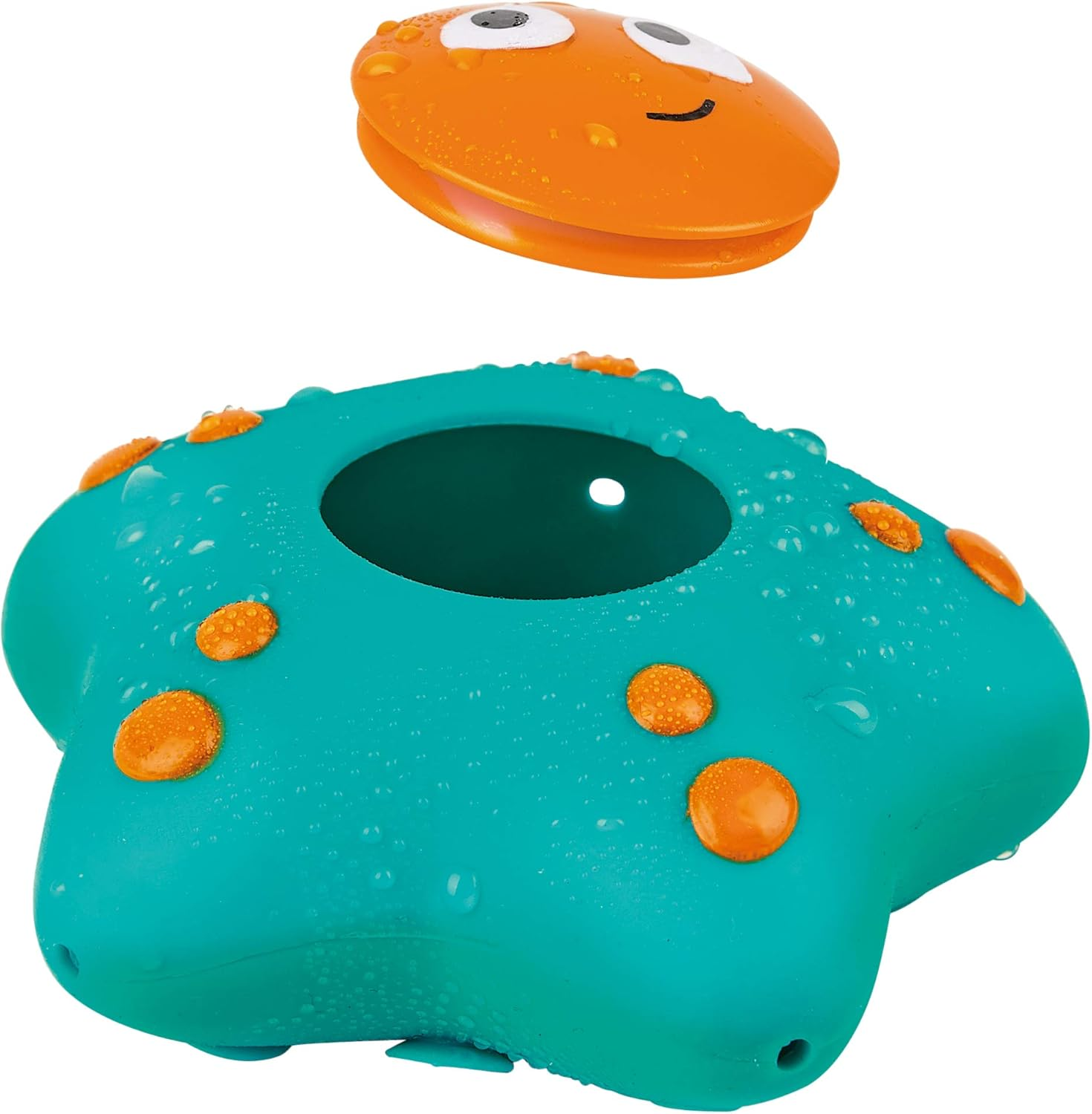 Hape Ocean Floor Squirters Bath Toy | Fun & Safe Water Squirting Sea Animals for Toddlers 18M+ | Interactive Floating Baby Bath Toys | Easy to Clean & Mold-Free image number 6
