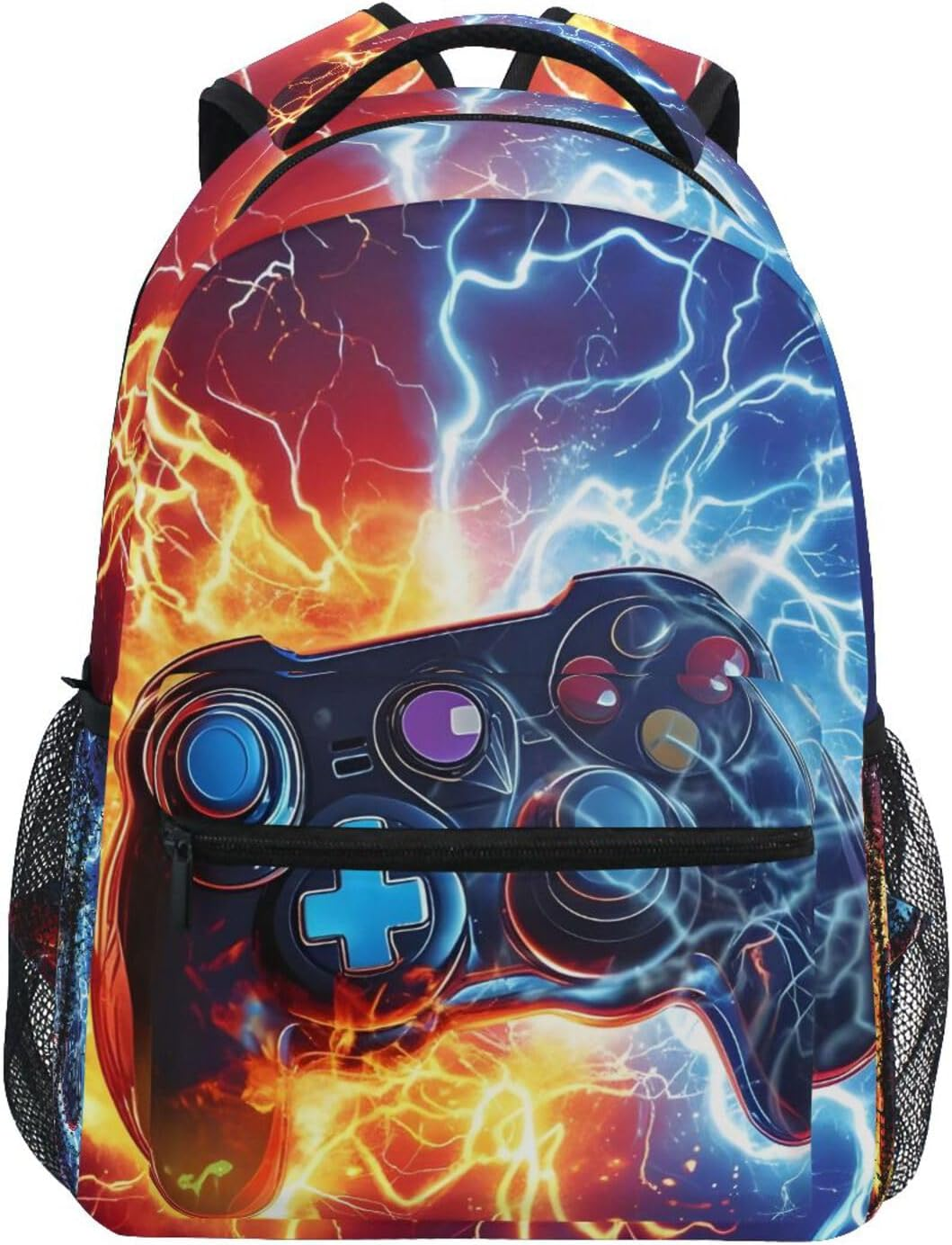 ALAZA Horse Sunflowers Backpack Girl Backpacks for School Elementary Cute Bookbags for Girls 3Rd 4Th 5Th Grade - Multi010 image number 2