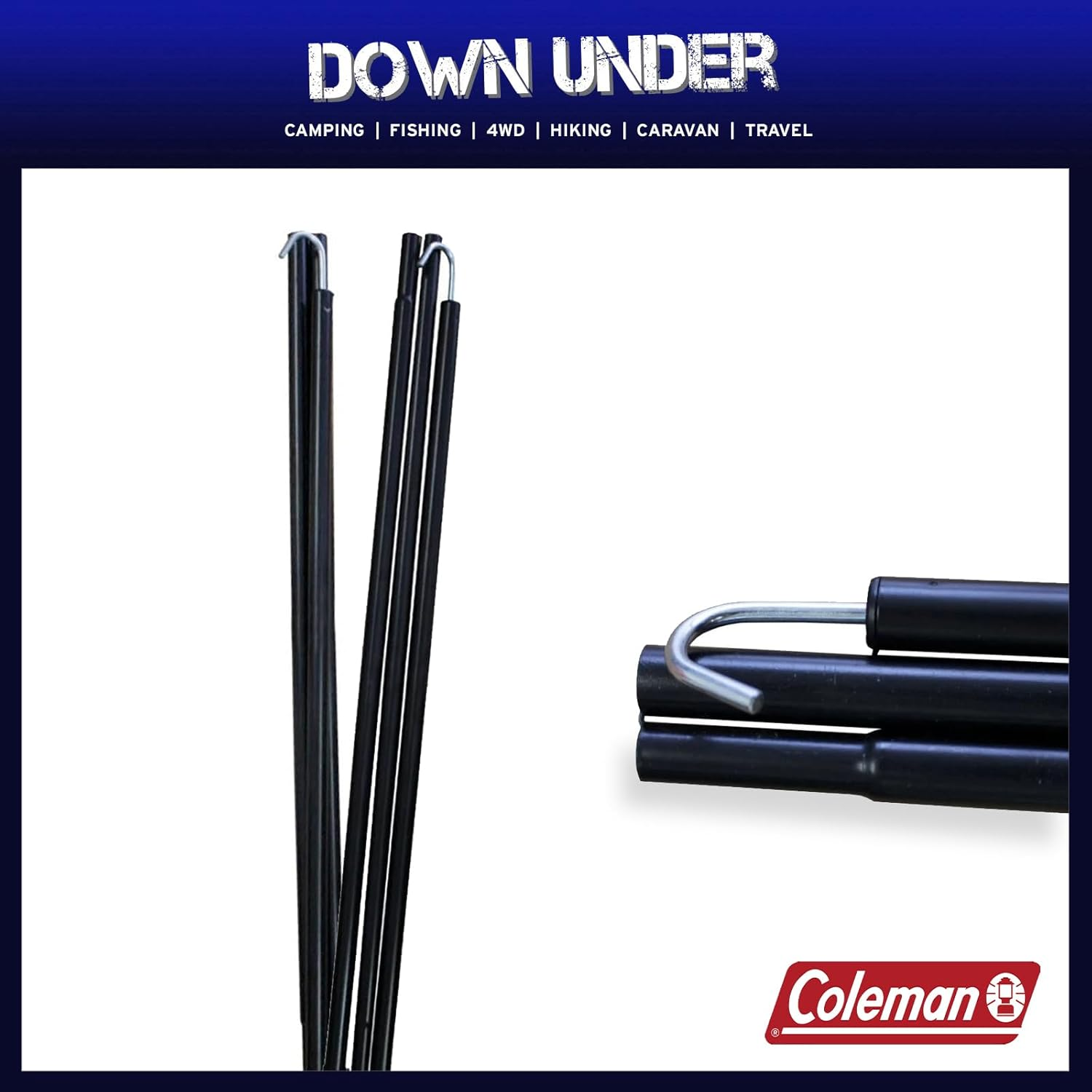 Coleman Accessory Tent Pole 2 X 180 Poles image number 1