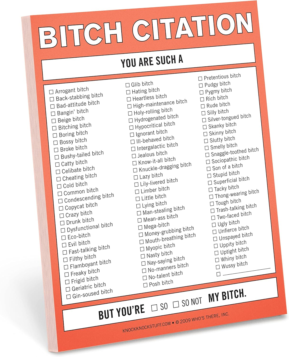 Knock Knock Self-Care RX Nifty Note - Self Care Gifts & Funny Gift Ideas for Friends, 4 X 5.25-Inches