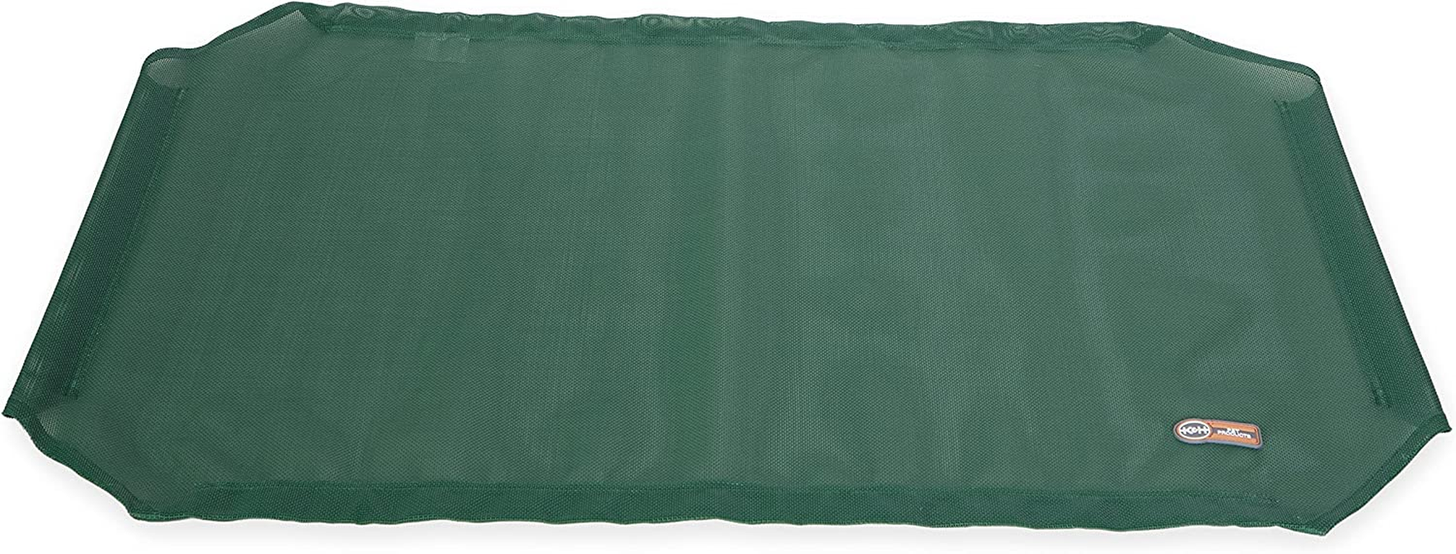 K&H Pet Products Elevated Cooling Outdoor Dog Bed Portable Raised Dog Cot Replacement Cover Only All Weather All Season Green Large 42 X 30 Inches (Cot NOT Included) image number 3