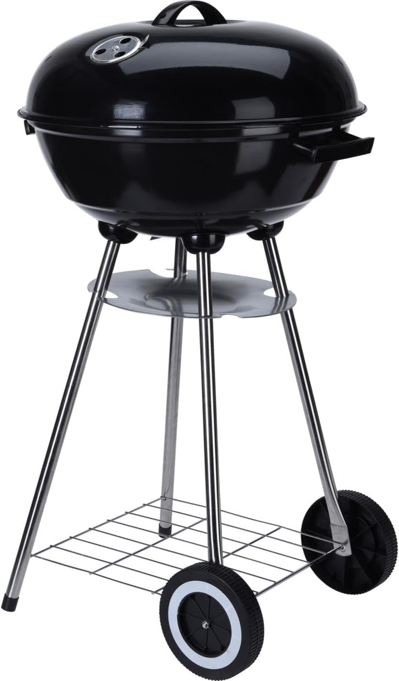 Yatsal BBQ Bowl Shape Charcoal Grill, 46 Cm Diameter X 84 Cm Height image number 1