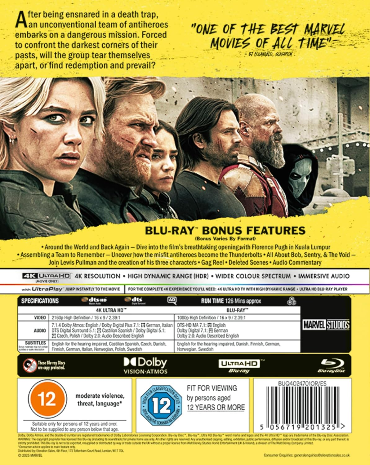 Marvel Studios' Thunderbolts* UHD/BD [Blu-Ray] [Region Free] image number 5